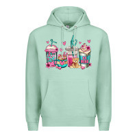 Seafoam valentines day coffee Premium Hoodie - Jasminsmagicworld