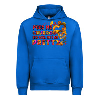 Cobalt feed me churros and tell me i am pretty Urban Hoodie - AdoDesignShop