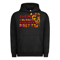 Pigment Black feed me churros and tell me i am pretty Urban Hoodie - AdoDesignShop