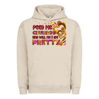 Pigment French Oak feed me churros and tell me i am pretty Urban Hoodie - AdoDesignShop