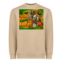 Mushroom Trick Rawr Treat Heavyweight Sweatshirt - LillyAllenDesigns