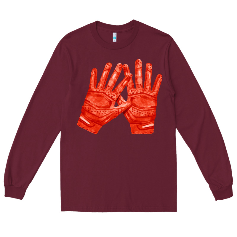 Receiver Gloves Fa Element 1 Long Sleeve Tee by FaDigitalArtStudio | Teevron