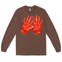 Chestnut receiver gloves fa element 1 Long Sleeve Tee - FaDigitalArtStudio