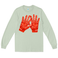 Matcha receiver gloves fa element 1 Long Sleeve Tee - FaDigitalArtStudio
