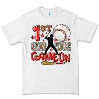 White back to school 1st baseball game on Premium Tee - NancyCooperArtShop