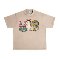 French Oak Hop rabbit Easter Day Urban Heavy Tee - HowdyJamesFarm