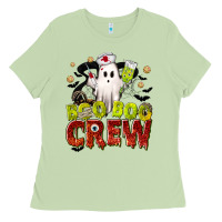 Matcha Boo Boo Crew Nurse Ladies Tee - texasbilliewilder