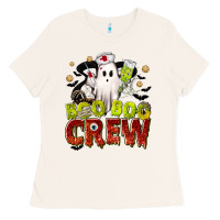 Bone Boo Boo Crew Nurse Ladies Tee - texasbilliewilder