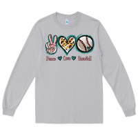 Moon Dust Peace Love Baseball Long Sleeve Tee - Jasminsmagicworld