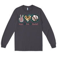 Smoke Peace Love Baseball Long Sleeve Tee - Jasminsmagicworld