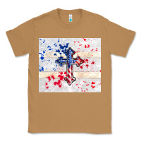 Toasted Coconut 4th of july flag cross Classic Tee - TumblerDesignByShophia