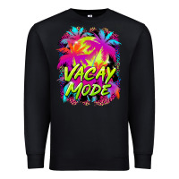 Black vacay mode Premium Sweatshirt - BarkalooDesign