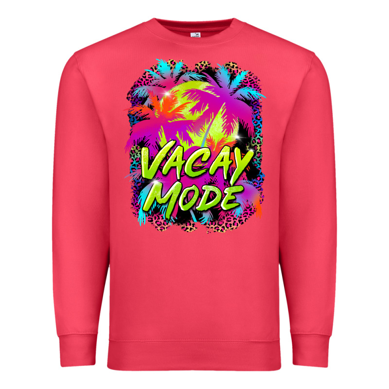 Vacay Mode Premium Sweatshirt by BarkalooDesign | Teevron