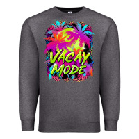 Charcoal Heather vacay mode Premium Sweatshirt - BarkalooDesign