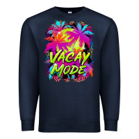 Navy vacay mode Premium Sweatshirt - BarkalooDesign