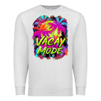 Oatmeal Heather vacay mode Premium Sweatshirt - BarkalooDesign
