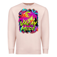 Pale Pink vacay mode Premium Sweatshirt - BarkalooDesign