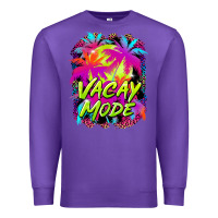 Purple vacay mode Premium Sweatshirt - BarkalooDesign