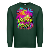 Sports Green vacay mode Premium Sweatshirt - BarkalooDesign