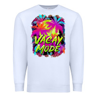 White vacay mode Premium Sweatshirt - BarkalooDesign