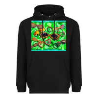 Black sunglasses Heavyweight Hoodie - BarkalooDesign