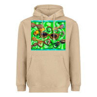 Mushroom sunglasses Heavyweight Hoodie - BarkalooDesign