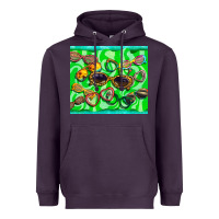 Plum sunglasses Heavyweight Hoodie - BarkalooDesign
