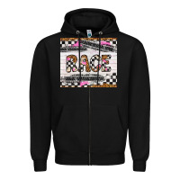 Black race Zipper Hoodie - Artiststas