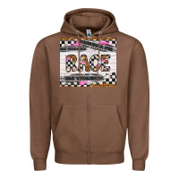 Chestnut race Zipper Hoodie - Artiststas