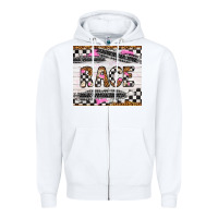 White race Zipper Hoodie - Artiststas