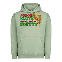 Pigment Oil Green feed me elote and tell me i am pretty Urban Hoodie - AdoDesignShop