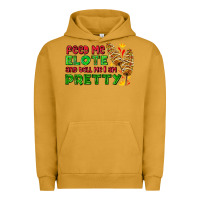 Pigment Peanut Butter feed me elote and tell me i am pretty Urban Hoodie - AdoDesignShop