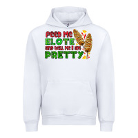 White feed me elote and tell me i am pretty Urban Hoodie - AdoDesignShop