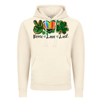Vintage Artic Peace love St. Patrick's Day Vintage Hoodie - CowGirlArtShop