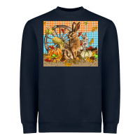 Fall Rabbit  Mousepad Heavyweight Sweatshirt | Teevron