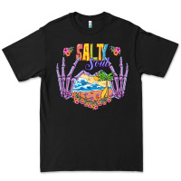 Black Salty soul Premium Tee - NancyCooperArtShop