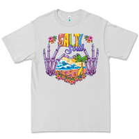 Dove Grey Salty soul Premium Tee - NancyCooperArtShop
