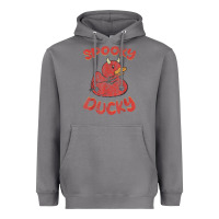 Storm spooky devil rubber duck halloween Heavyweight Hoodie - longCreatives