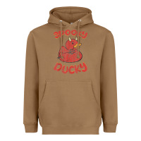 Toasted Coconut spooky devil rubber duck halloween Heavyweight Hoodie - longCreatives