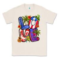 Natural puerto rico love Classic Tee - Artiststas