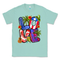 Seafoam puerto rico love Classic Tee - Artiststas