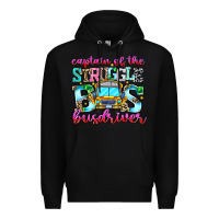 Black captain of the struggle bus bus Premium Hoodie - CowhideDigitalArt