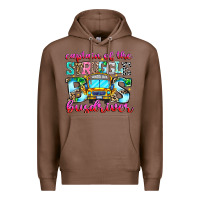 Chestnut captain of the struggle bus bus Premium Hoodie - CowhideDigitalArt