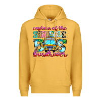 Captain Of The Struggle Bus Bus Premium Hoodie | Teevron