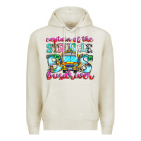 Oatmeal Heather captain of the struggle bus bus Premium Hoodie - CowhideDigitalArt