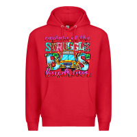 Red captain of the struggle bus bus Premium Hoodie - CowhideDigitalArt