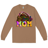 Toasted Coconut football mom Long Sleeve Tee - OliviaCreatesArt