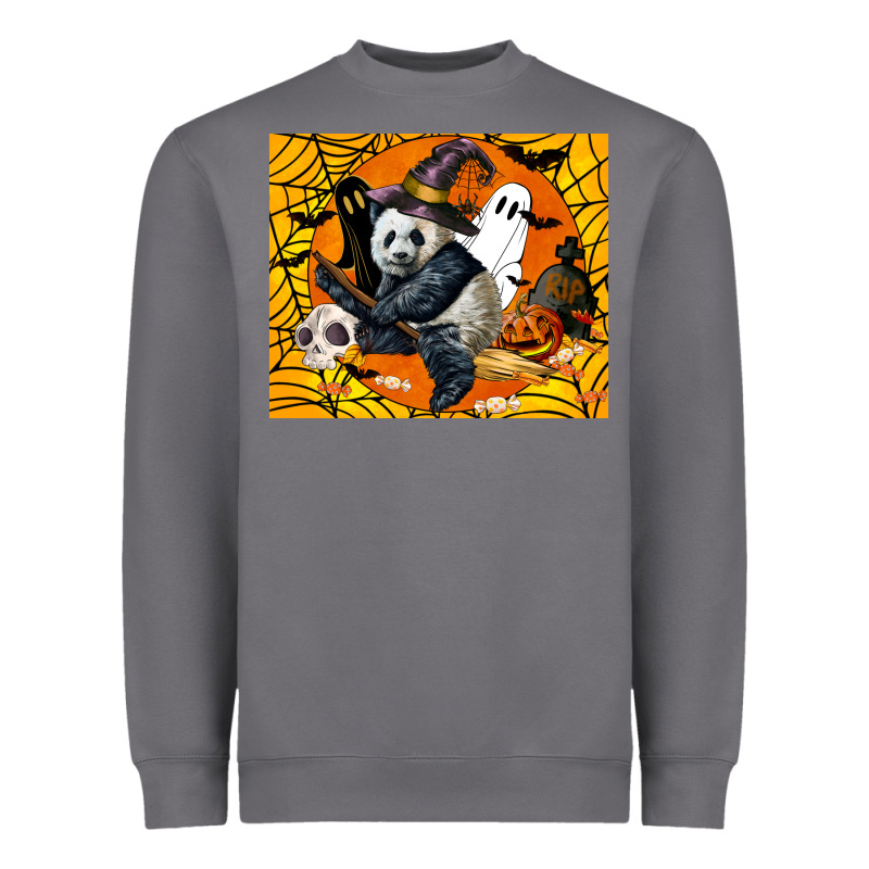 Panda Halloween Heavyweight Sweatshirt by LillyAllenDesigns | Teevron