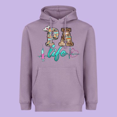 Western Nurse Pa  Life Heavyweight Hoodie Designed By Barkaloodesign
