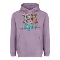Lavender western nurse pa  life Heavyweight Hoodie - BarkalooDesign